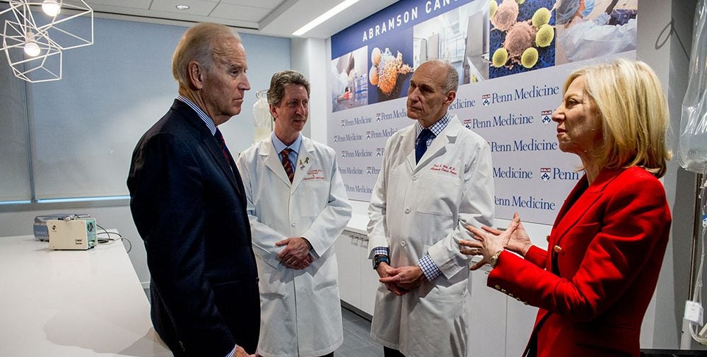 President Biden visits Penn Medicine