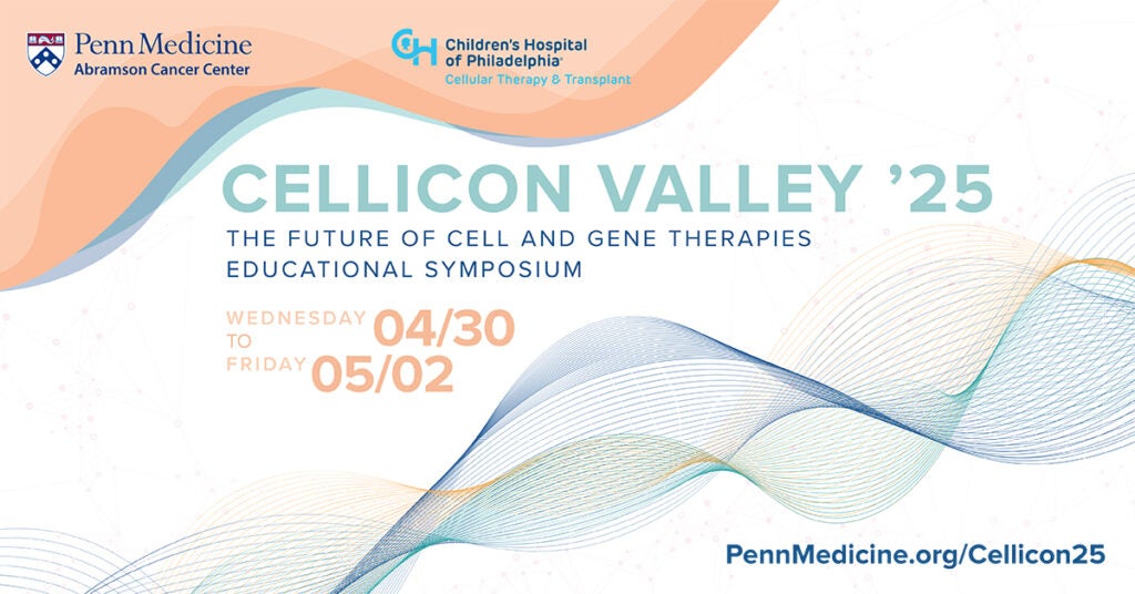 Cellicon Valley '25: The Future of Cell and Gene Therapies